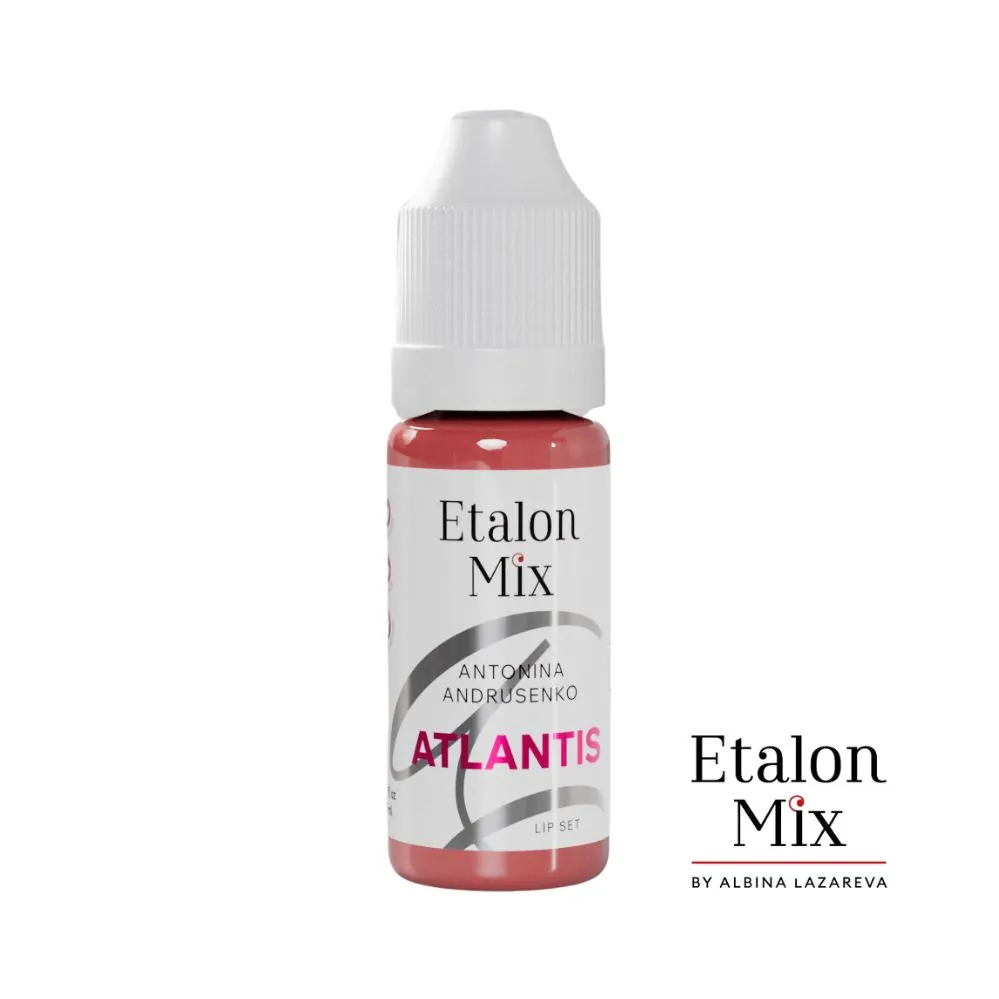 Pigment micropigmentare buze ATLANTIS (by Antonina Andrusenko) 10ml - ETALON MIX