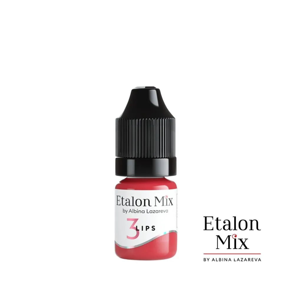 Пигмент для татуажа губ №3 BERRY NECTAR 5мл - ETALON MIX