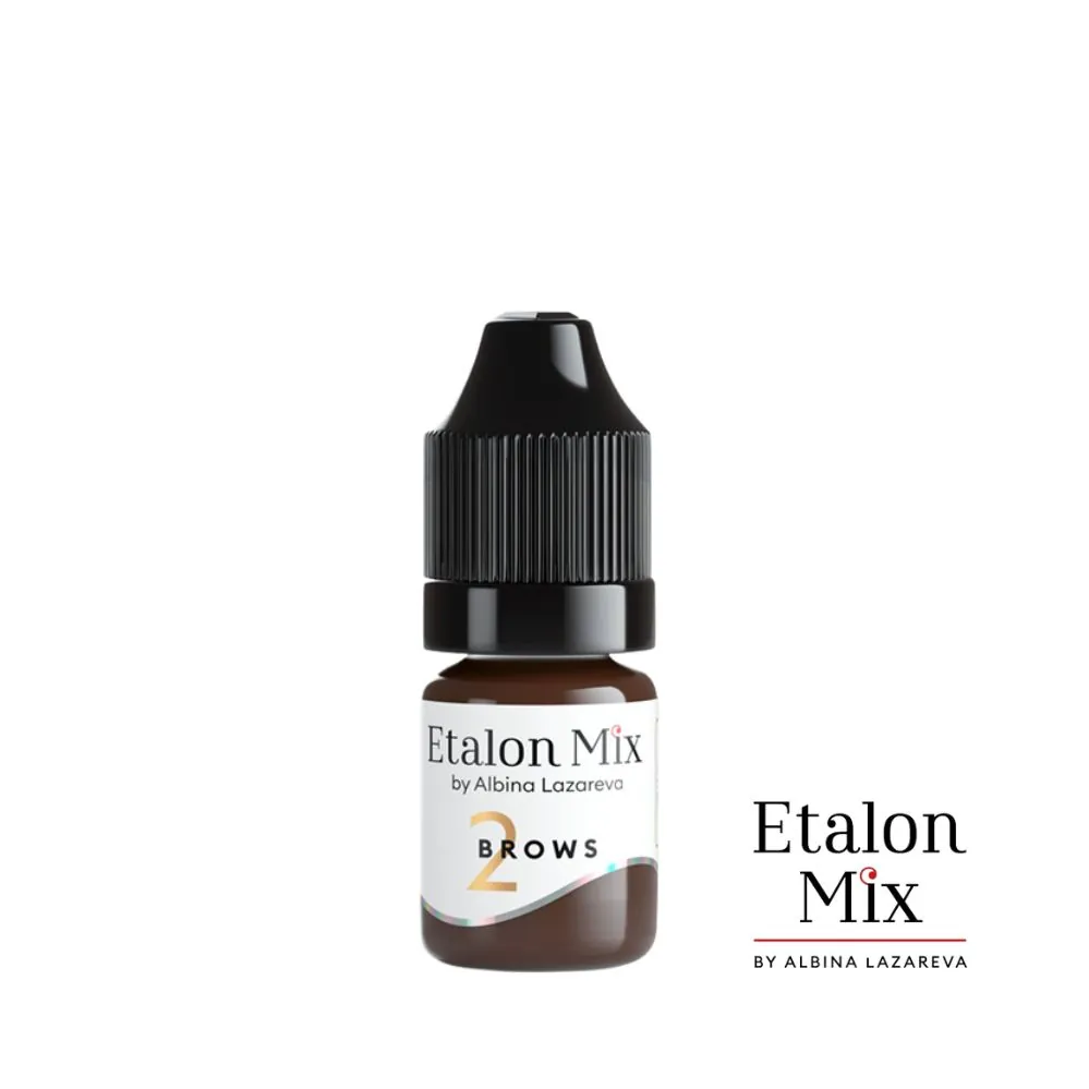 Pigment micropigmentare №2 MILK CHOCOLADE 5ml - ETALON MIX