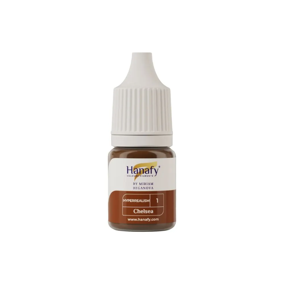 Pigment p/u micropigmentare sprincenelor HYPERREALISM №1 CHELSEA 5ml - HANAFY