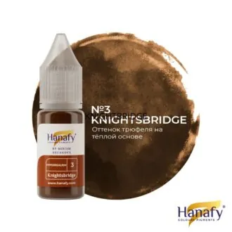 Pigment p/u micropigmentare sprincenelor HYPERREALISM №3 KNIGHTBRIDGE by MIRIAM BEGANOVA 10ml - HANAFY