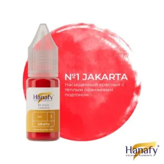 Pigment p/u micropigmentare buze PASSION PALETTE №1 JAKARTA by JULIA VASILEVA 10ml - HANAFY