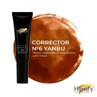 Corrector p/u micropigmentare sprincenelor MICROBLADING CORRECTOR №6 YANBU 10ml - HANAFY