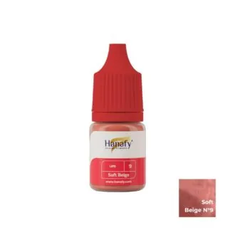 Pigment p/u micropigmentare buzelor №9 SOFT BEIGE 5ml - HANAFY