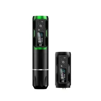 EZ P2S PROx2Power GREEN - Wireless Battery Tattoo Pen 3.5 Stroke