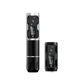 EZ P2S PROx2Power SILVER - Wireless Battery Tattoo Pen 3.5 Stroke