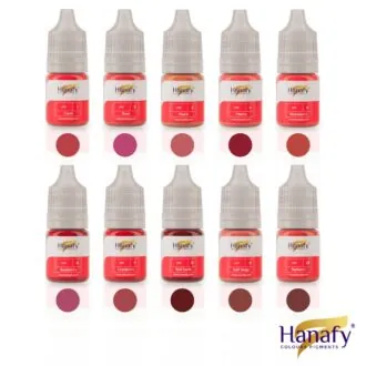 SET "LIPS" p/u micropigmentare MAIN LIPS COLLECTION 5ml*10buc - HANAFY