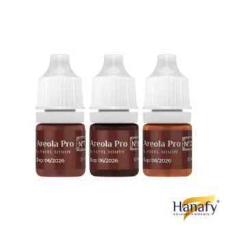 SET "AREOLA PRO" p/u micropigmentare by PAVEL SOMOV (3ml*3buc) - HANAFY