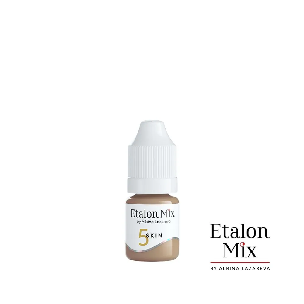 Pigment micropigmentare SKIN 5 CAMOUFLAGE 5ml - ETALON MIX