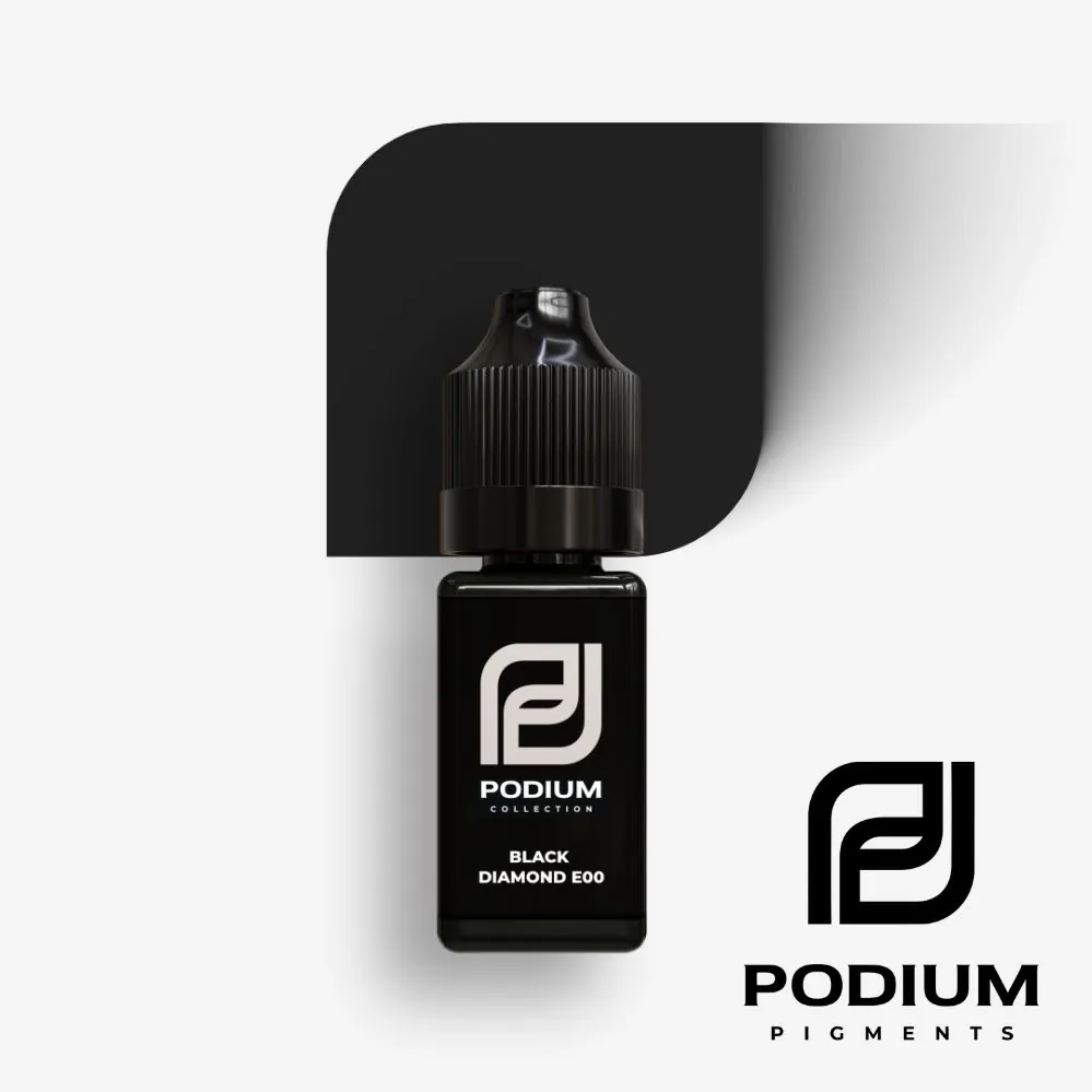 Пигмент для татуажа век BLACK DIAMOND E00 10мл - PODIUM