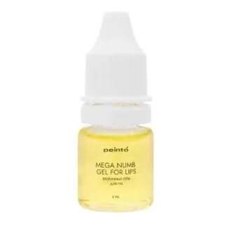 Вторичный охлаждающий гель для губ MEGA NUMB GEL FOR LIPS PEINTO - 6мл