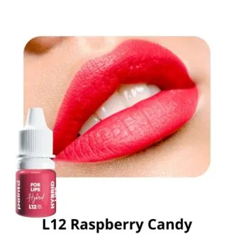 Pigment p/u micropigmentare buzelor L12 RASPBERRY CANDY - PEINTO 10ml
