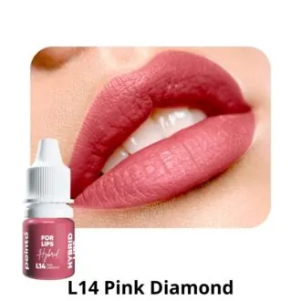 Pigment p/u micropigmentare buzelor L14 PINK DIAMOND - PEINTO 10ml
