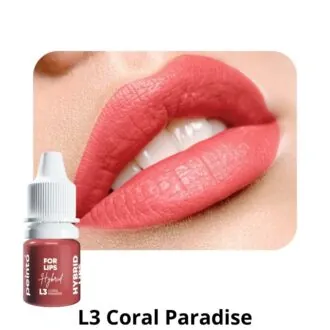 Pigment p/u micropigmentare buzelor L3 CORAL PARADISE - PEINTO 5ml